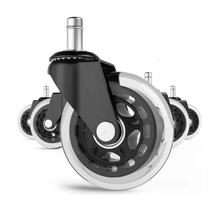 3 Inch Replacement Office Chair Insert Stem Casters factory